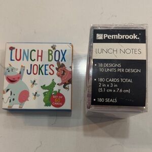 Lunch Box Jokes Set - Multicolor